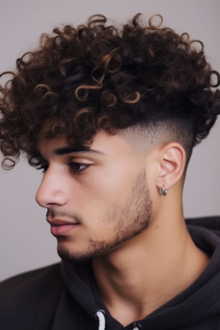 Burst fade round face reference